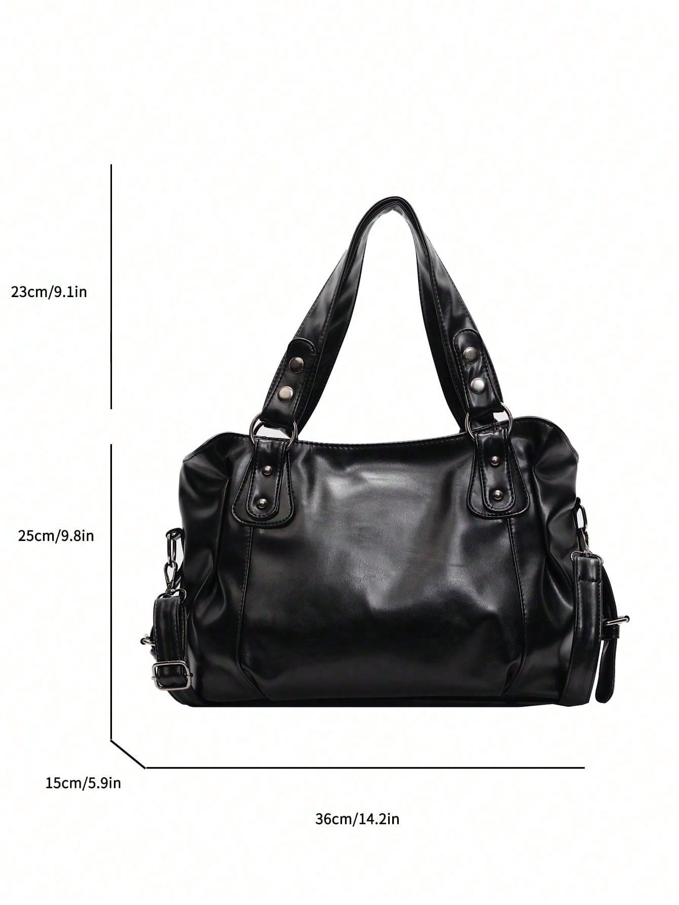 Retro Minimalist Large Capacity Fashion Student Tote Bag For Work Commute, Bohemia Style Bag For Women, Vintage Bag For Women