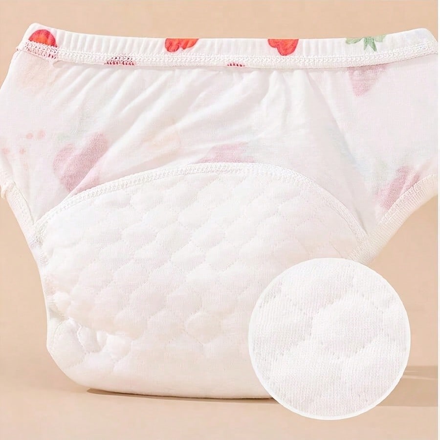 Reusable Baby Potty Training Underwear, Cute Pet Animal Print Washable Toilet Training Shorts, Suitable For Baby Boys And Girls, 3-Pack