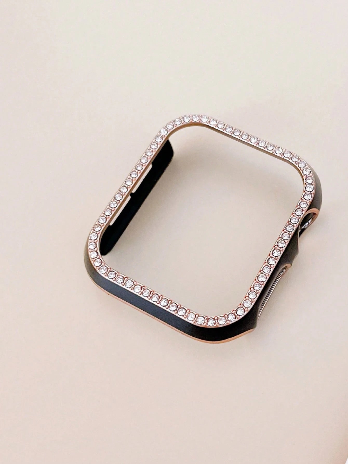 Rhinestone Decor Case Compatible With Apple Watch
