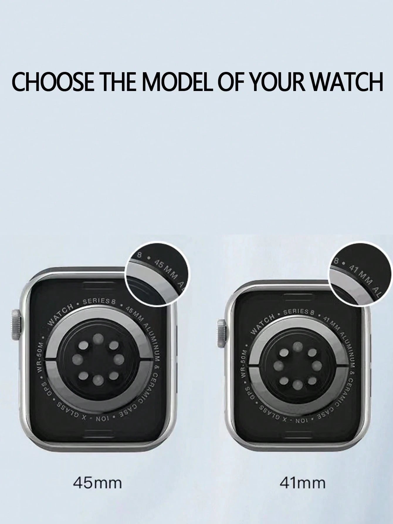 Rhinestone Decor Case Compatible With Apple Watch