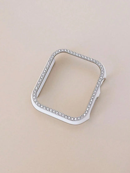 Rhinestone Decor Case Compatible With Apple Watch