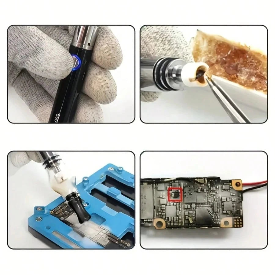 Rosin Dispenser,Atomizer Pen For Short Circuit Detection Instrument,USB Charging, Including A Set Of Rosin Atomization Kit And A Storage Bag