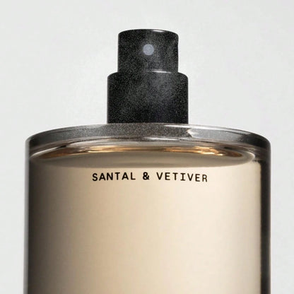 Salt & Stone Body Mist| Santal & Vetiver| Skincare Infused Hair & Body Spray For Women And Men| Hydrating Fragrance With Glycerin And Red Algae| Vegan, Cruelty Free, 3.4 Fl Oz
