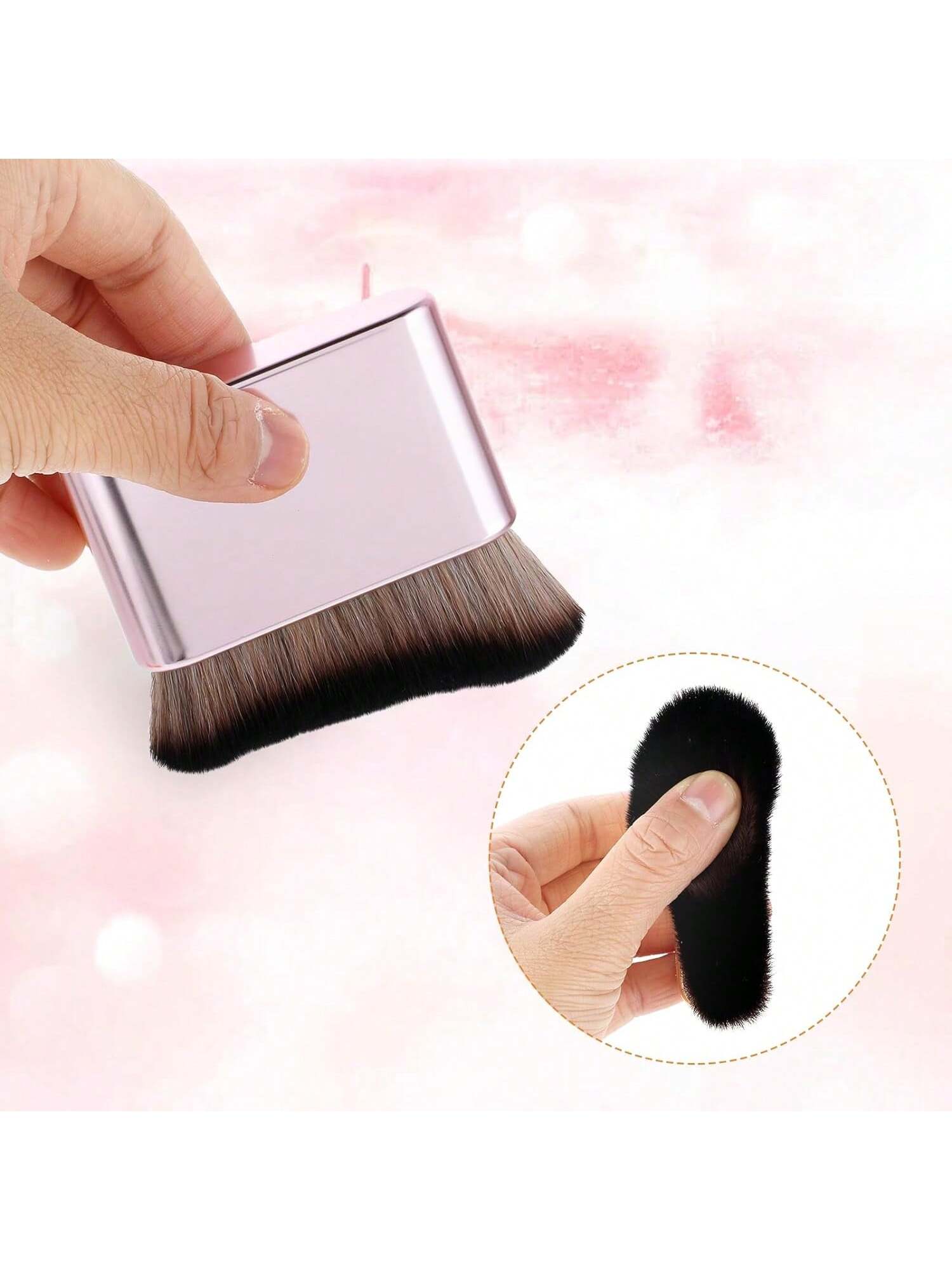 Self-Tanning Brush, Kabuki Body Brush, Professional Body Makeup Brush (For Perfect Leg Makeup), Bronze Powder Highlighting Brush, High-Density Foundation Brush (For Cream Foundation), Foundation Brush