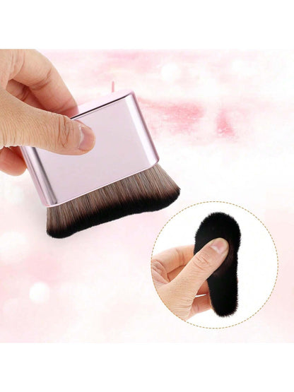 Self-Tanning Brush, Kabuki Body Brush, Professional Body Makeup Brush (For Perfect Leg Makeup), Bronze Powder Highlighting Brush, High-Density Foundation Brush (For Cream Foundation), Foundation Brush