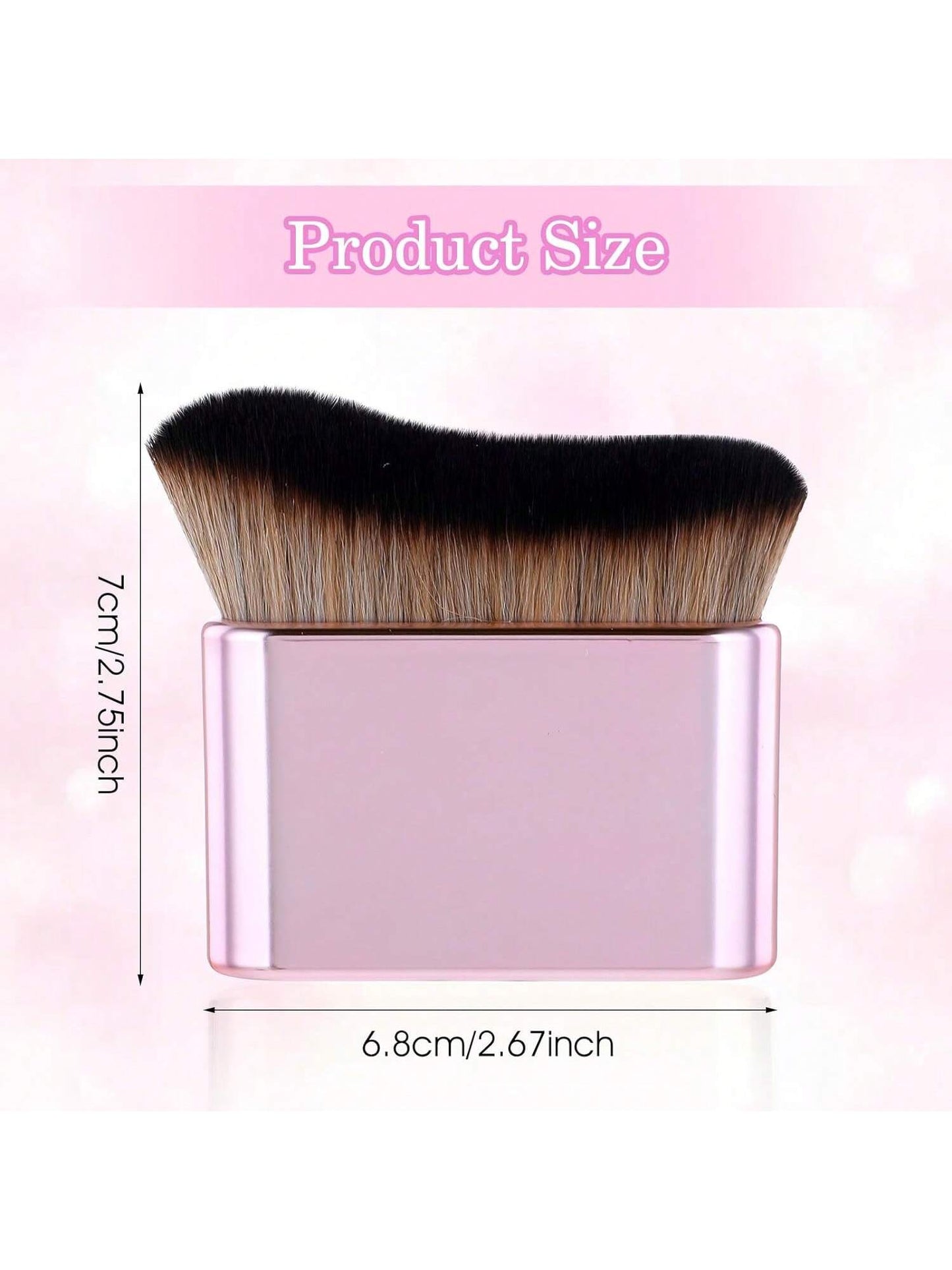 Self-Tanning Brush, Kabuki Body Brush, Professional Body Makeup Brush (For Perfect Leg Makeup), Bronze Powder Highlighting Brush, High-Density Foundation Brush (For Cream Foundation), Foundation Brush