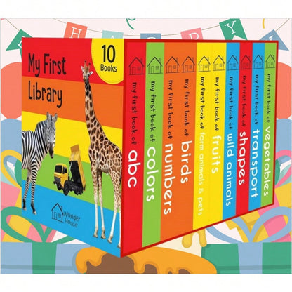 Sesame Street My First Library Set (Hardcover) By Pi Kids