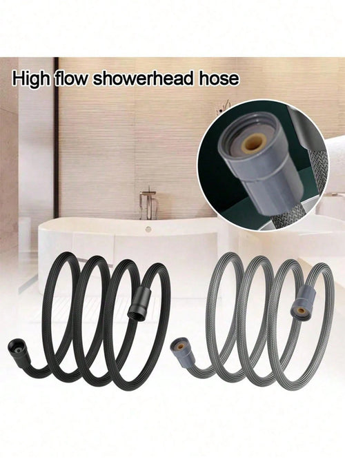 Shower Hose Anti-Burst Hose, Anti-Tangle Water Pipe Nylon Shower Hose For Universal Bathing- Durable Nylon Braided Shower Hose Flexible And Leak-Proof