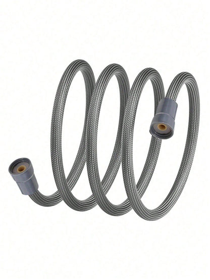 Shower Hose Anti-Burst Hose, Anti-Tangle Water Pipe Nylon Shower Hose For Universal Bathing- Durable Nylon Braided Shower Hose Flexible And Leak-Proof