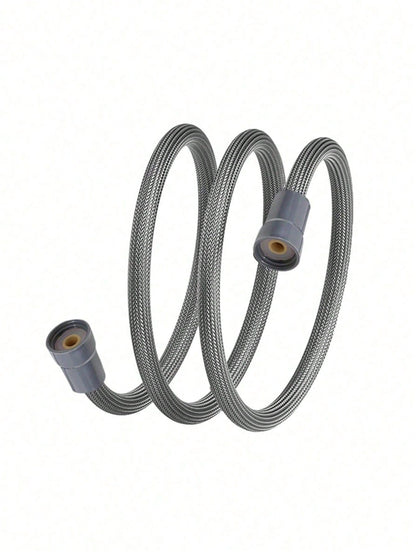 Shower Hose Anti-Burst Hose, Anti-Tangle Water Pipe Nylon Shower Hose For Universal Bathing- Durable Nylon Braided Shower Hose Flexible And Leak-Proof