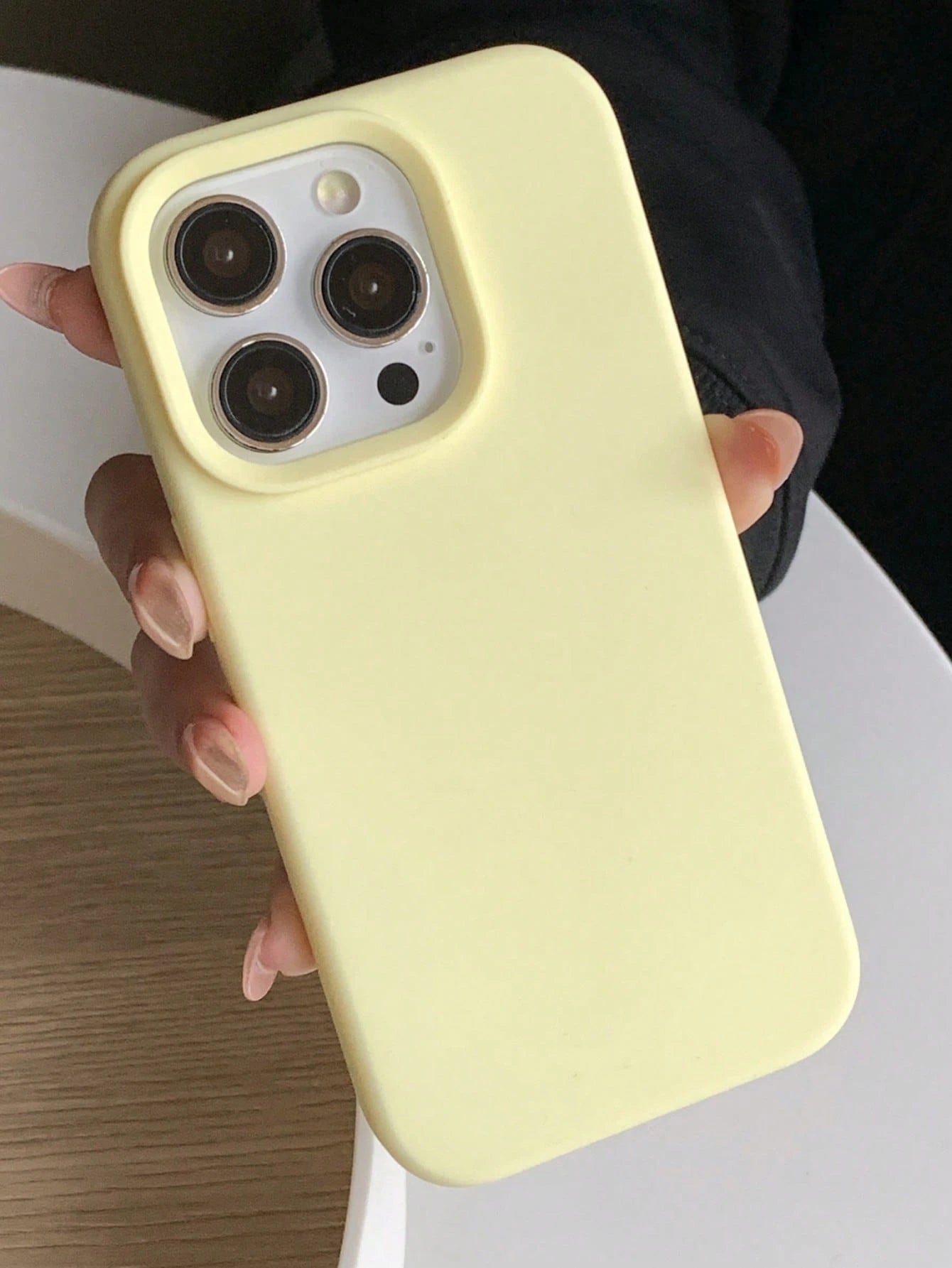 Silicone Blue Solid Color Solid Blue Liquid Silicone High-Quality Liquid Silicone Phone Case With Groove Button Design, Compatible With IPhone 17 AIR 16 15 14 13 12 11 Pro Max, Soft Waxy Texture, Skin