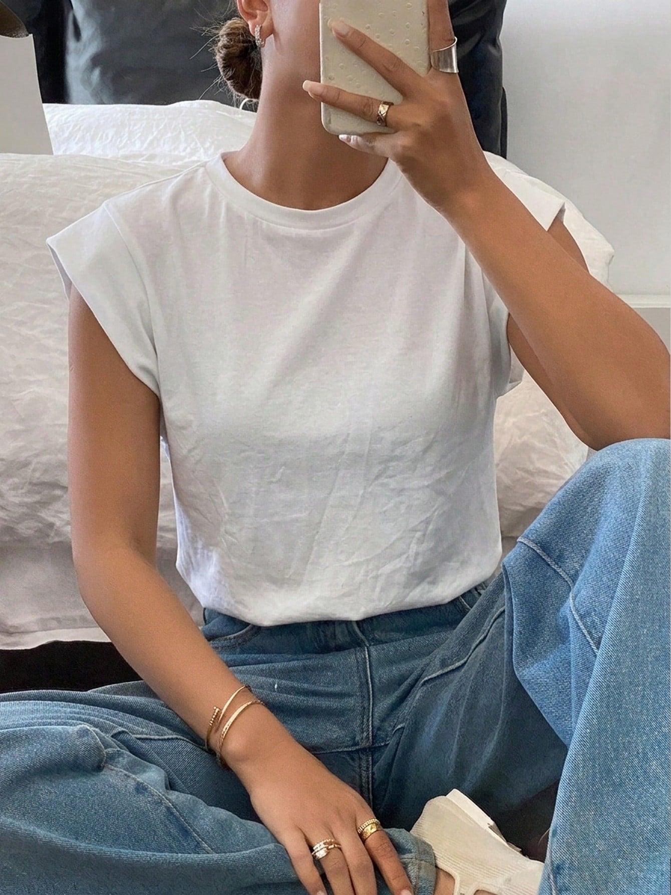 Siren Gaze Women's Casual Short Sleeve T-Shirt, 95% Cotton, Casual,Elegant,Summer, Y2k