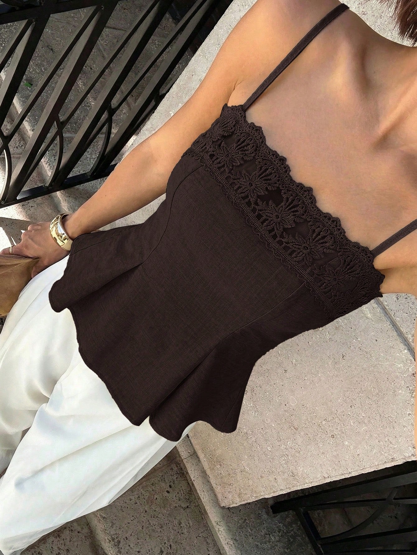 Siren Gaze Women's Solid Color Casual Versatile Daily Wear Camisole Top,Summer Top