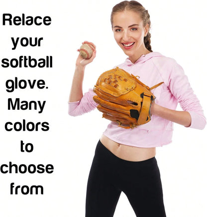 Softball And Baseball Glove Lace Kit- Mitt Leather Lacing Repair In Baseball Gloves- Deluxe Relacing- 2 Leather Laces