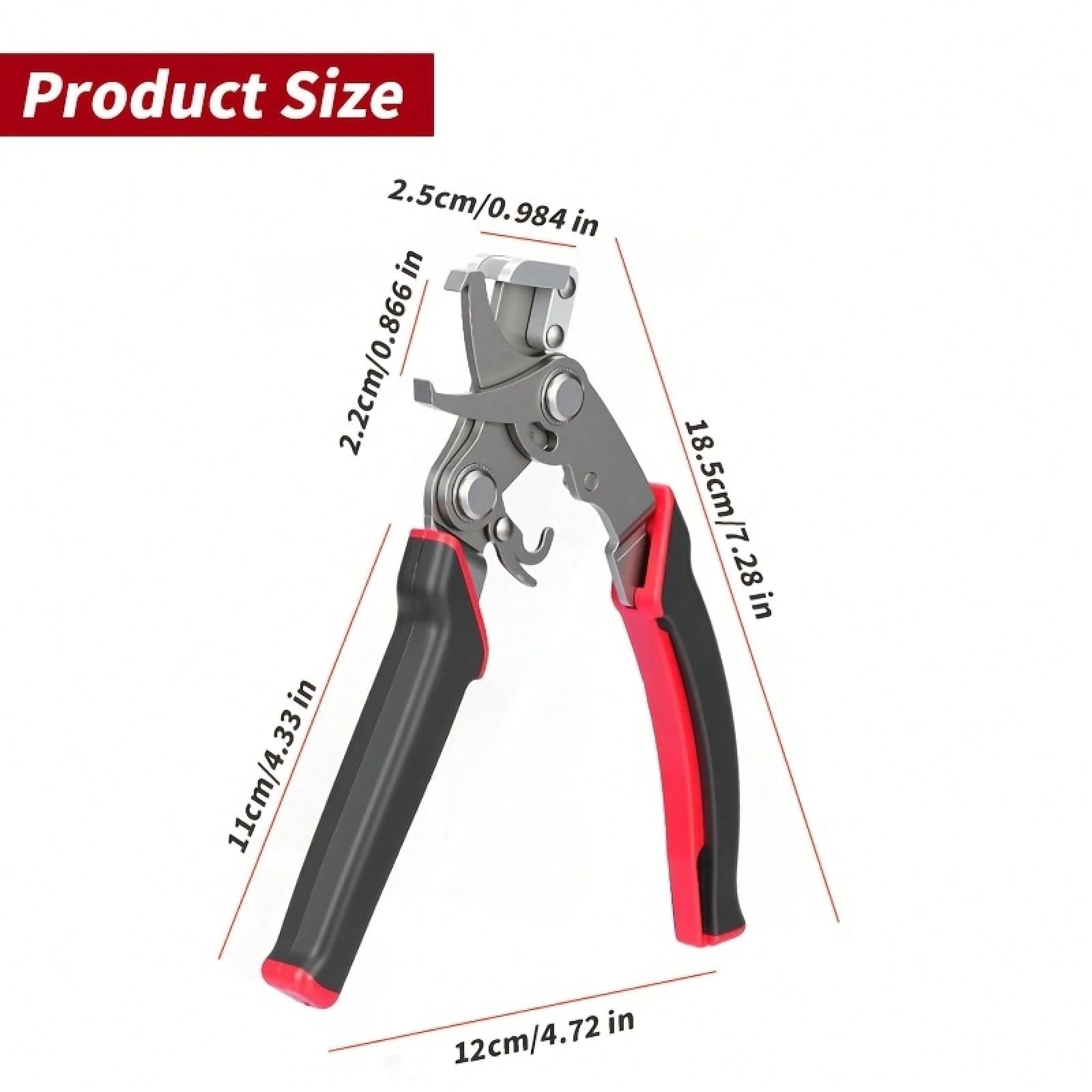 Stainless Steel Auto Trim & Fastener Removal Pliers/ Upholstery Clip Pry-Out Pliers – Ergonomic Grip Panel Clip Remover For Mechanics, Garage & DIY, Universal Car Interior Retainer Tool