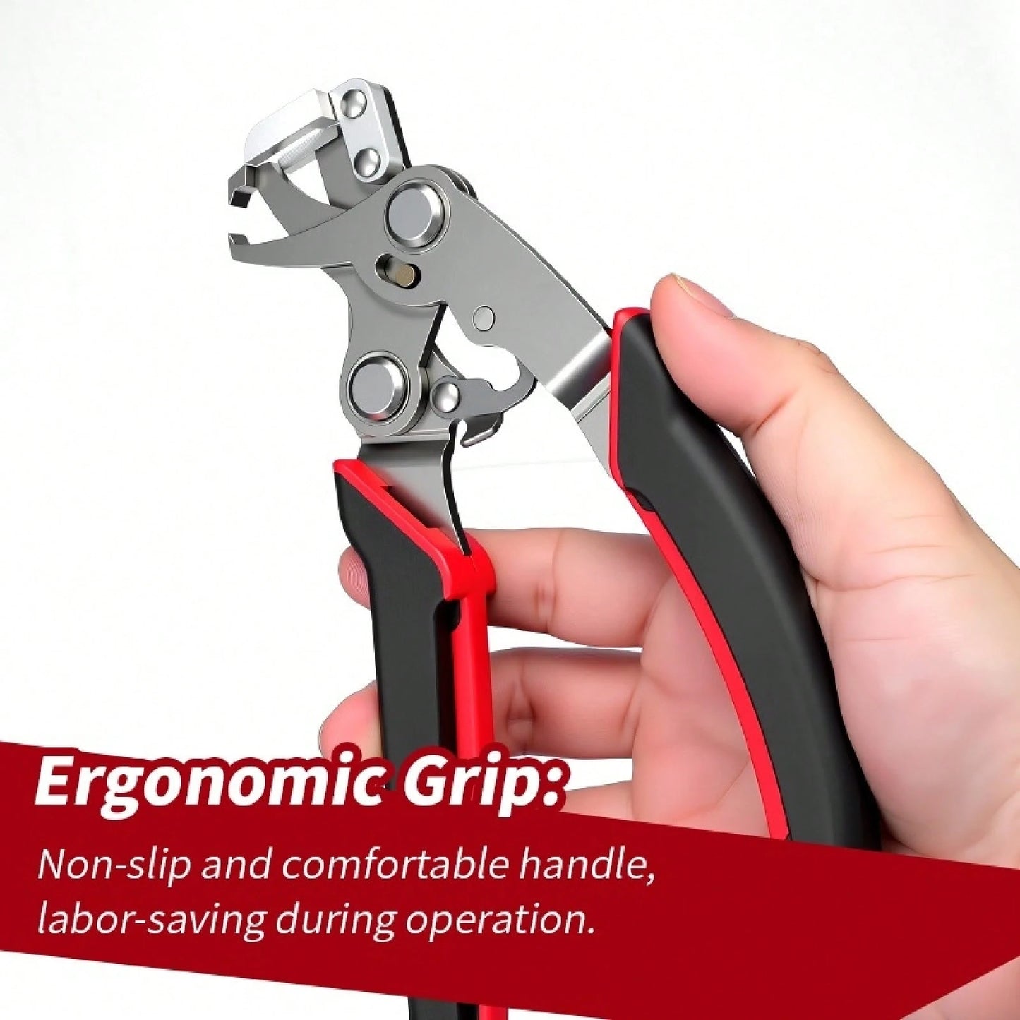 Stainless Steel Auto Trim & Fastener Removal Pliers/ Upholstery Clip Pry-Out Pliers – Ergonomic Grip Panel Clip Remover For Mechanics, Garage & DIY, Universal Car Interior Retainer Tool