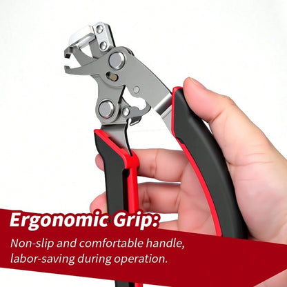 Stainless Steel Auto Trim & Fastener Removal Pliers/ Upholstery Clip Pry-Out Pliers – Ergonomic Grip Panel Clip Remover For Mechanics, Garage & DIY, Universal Car Interior Retainer Tool