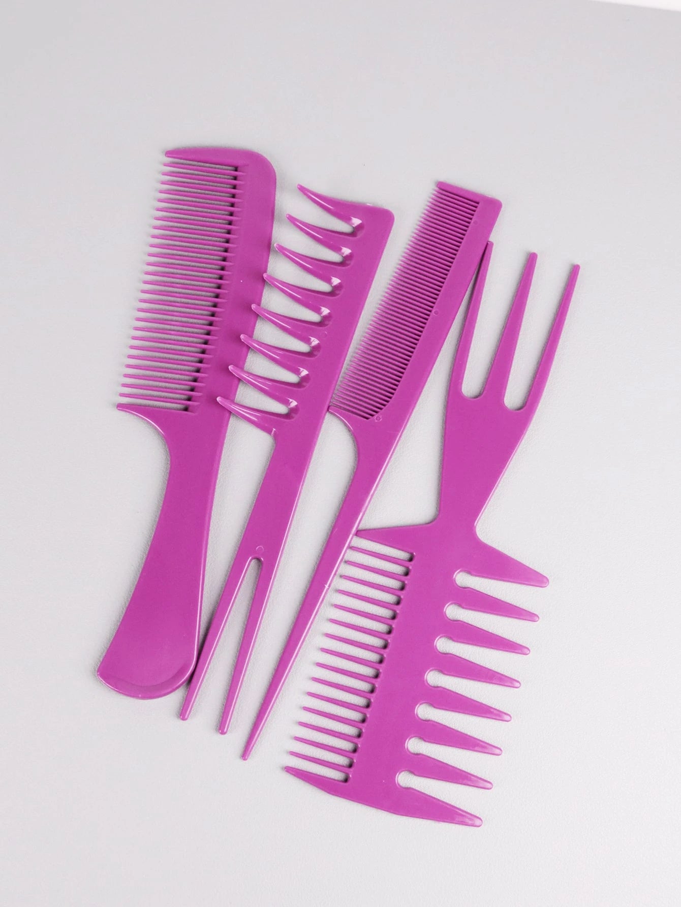 Styling Comb Set, 8Pcs Styling Comb Set, Hairdressing Tools Professional Hair Comb, Suitable For All Hair Length And All Hairstyles Hair Brush, Comb, Hair Tools, Hair Products And Accessories For Barb