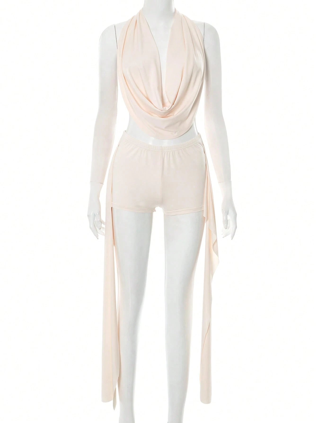 Summer Sexy Outing Party Bar Fitted Street Style Women's 2 Pieces Set Elegant