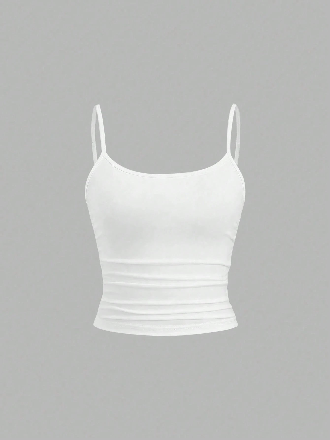 Sweetra Women's Fitted Camisole, Slim Fit, Layering Sleeveless Top Y2K