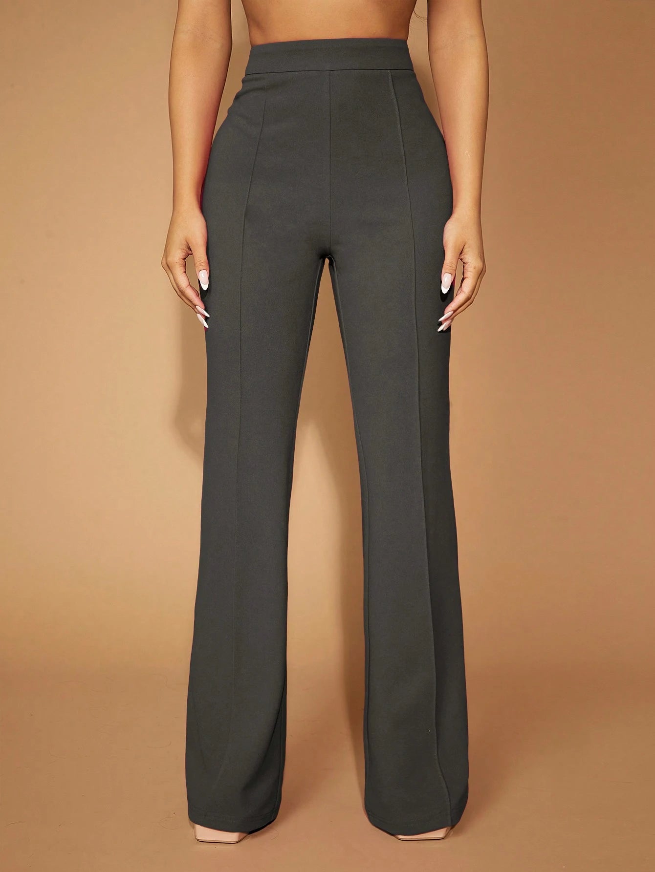 SXY Commute Minimalist Office Old Money Simple Sexy And Elegant Black And White Polka Dot Women's Pants