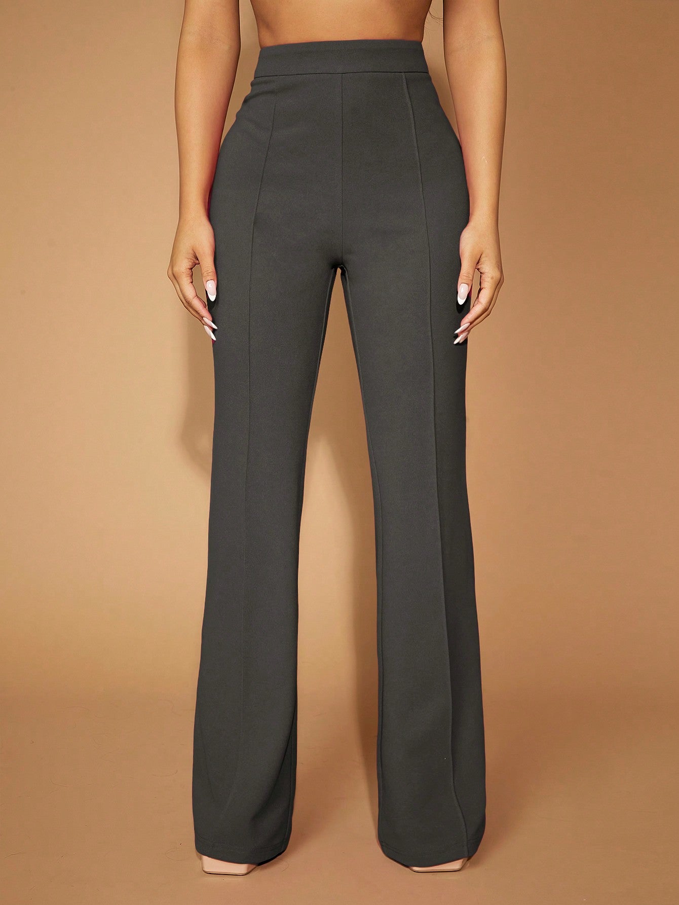 SXY Commute Minimalist Office Old Money Simple Sexy And Elegant Black And White Polka Dot Women's Pants