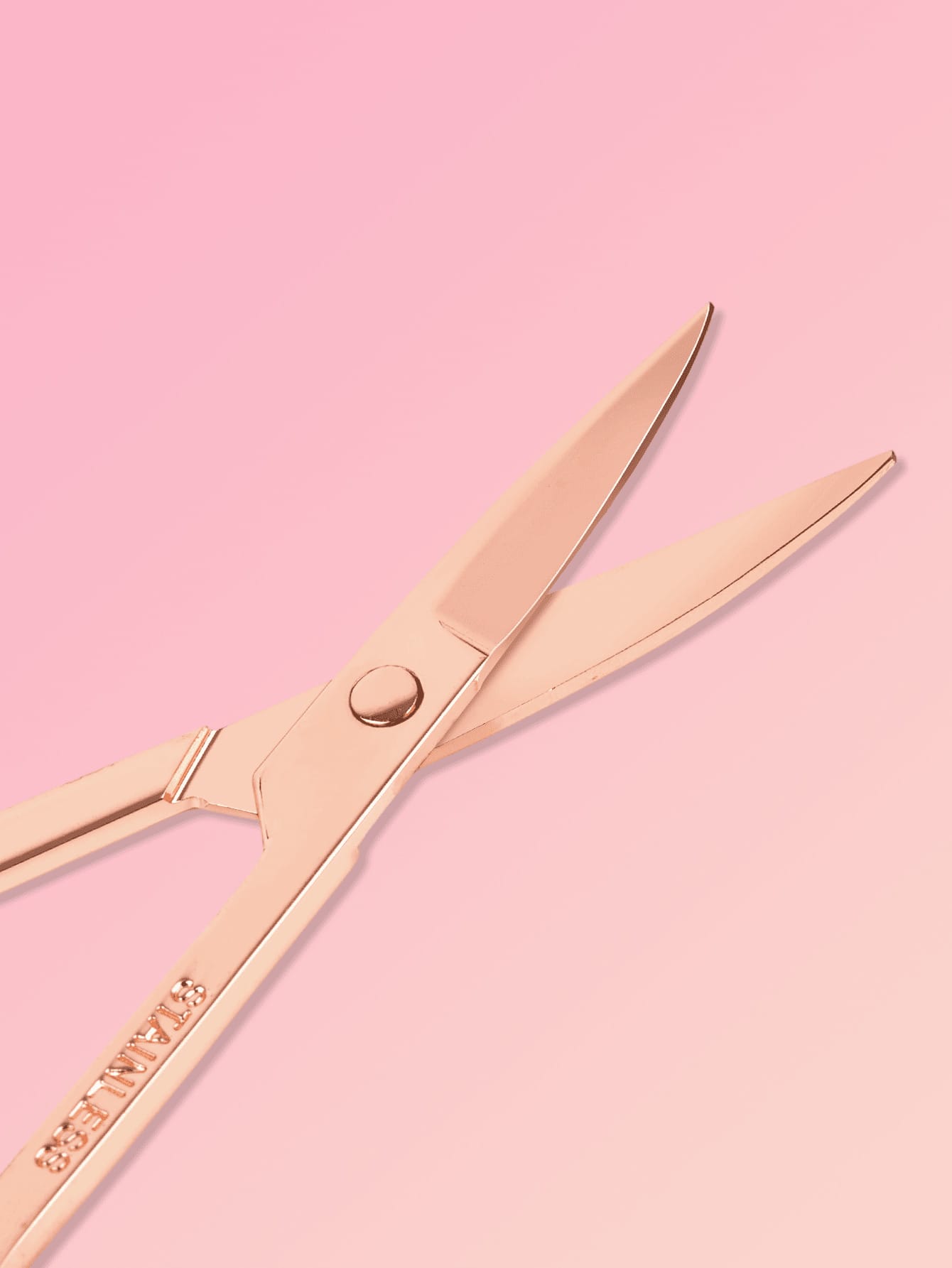 TDANCE 1pc Professional Stainless Steel Scissors, Suitable For Eyelash Extension, Eyebrow Trimming, False Eyelash Cutting, Nose Hair, Beard And Eyebrow Hair Removal, Eyelash Tape And Eye Patch Trimmin