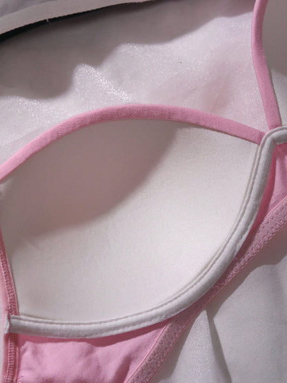 Teen Girl Solid Color Fashion Versatile Comfortable Base Layer Underwear