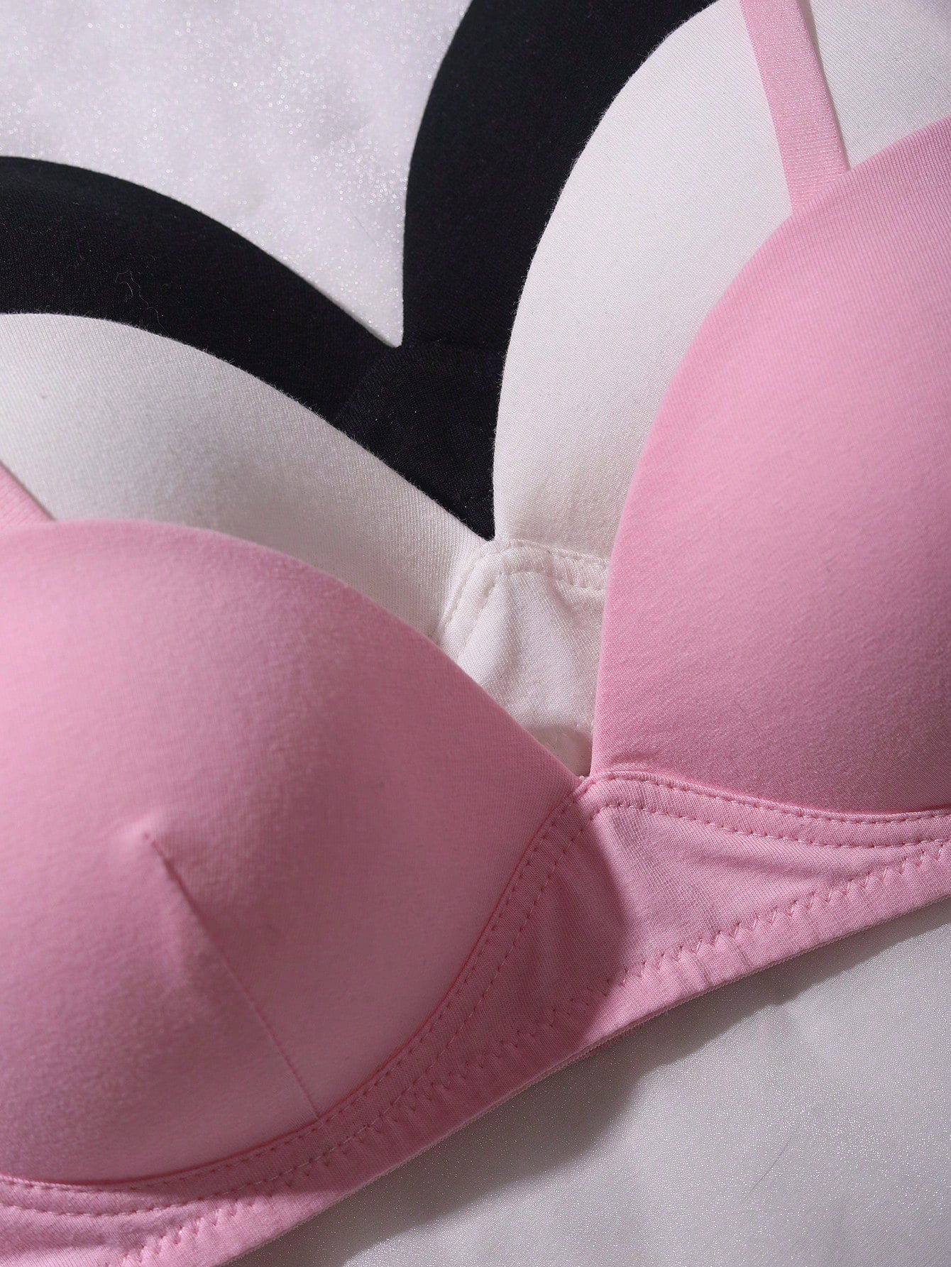 Teen Girl Solid Color Fashion Versatile Comfortable Base Layer Underwear