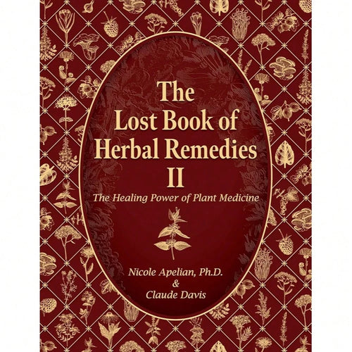 The Healing Power Of Plant Medicine Paperback Colored Inner Pages For Friends Family Herbal Remedies II
