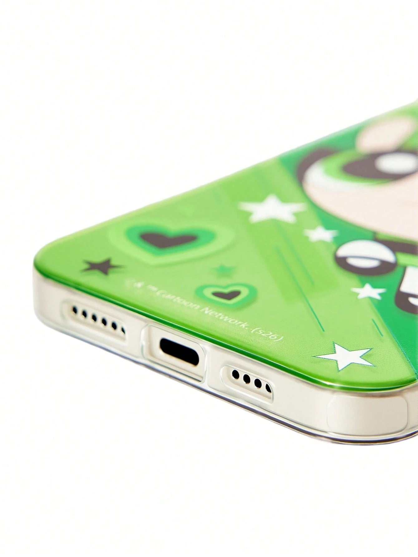 THE POWERPUFF GIRLS X Cartoon Printed Mobile Phone Case, With Mobile Phone Chain, Suitable For 11-17 Pro Max