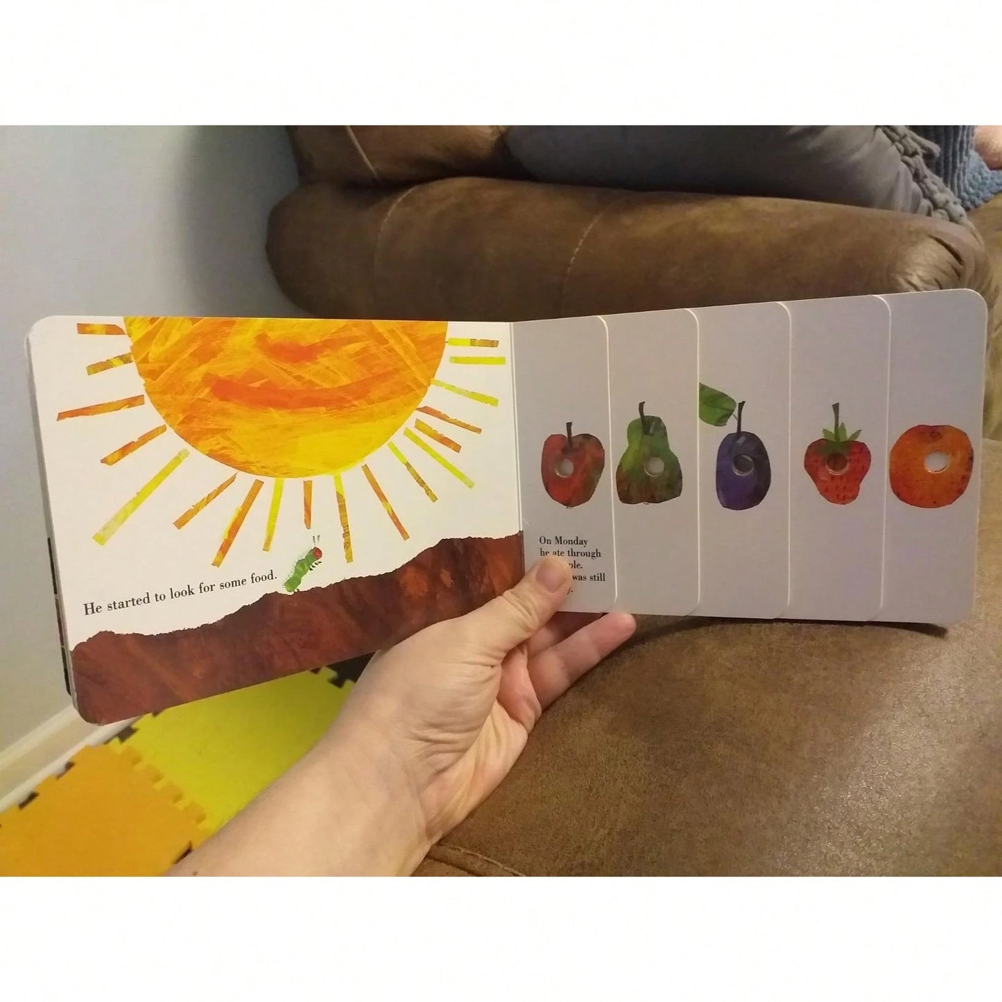 The Very Hungry Caterpillar Board Book, Classic Interactive Picture Book With Die-Cut Pages To Teach Counting, Days Of The Week & Life Cycle, Bright Colorful Illustrations For Toddlers & Preschool Kid