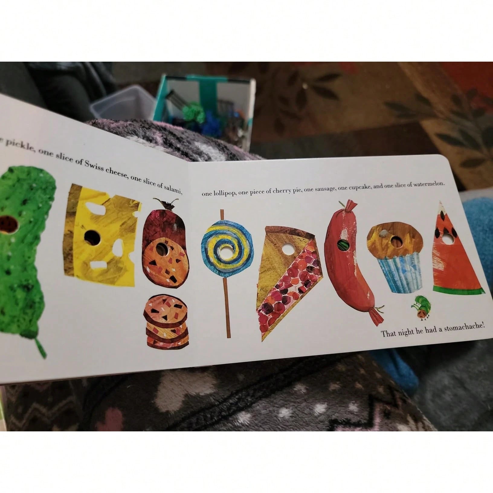 The Very Hungry Caterpillar Board Book, Classic Interactive Picture Book With Die-Cut Pages To Teach Counting, Days Of The Week & Life Cycle, Bright Colorful Illustrations For Toddlers & Preschool Kid