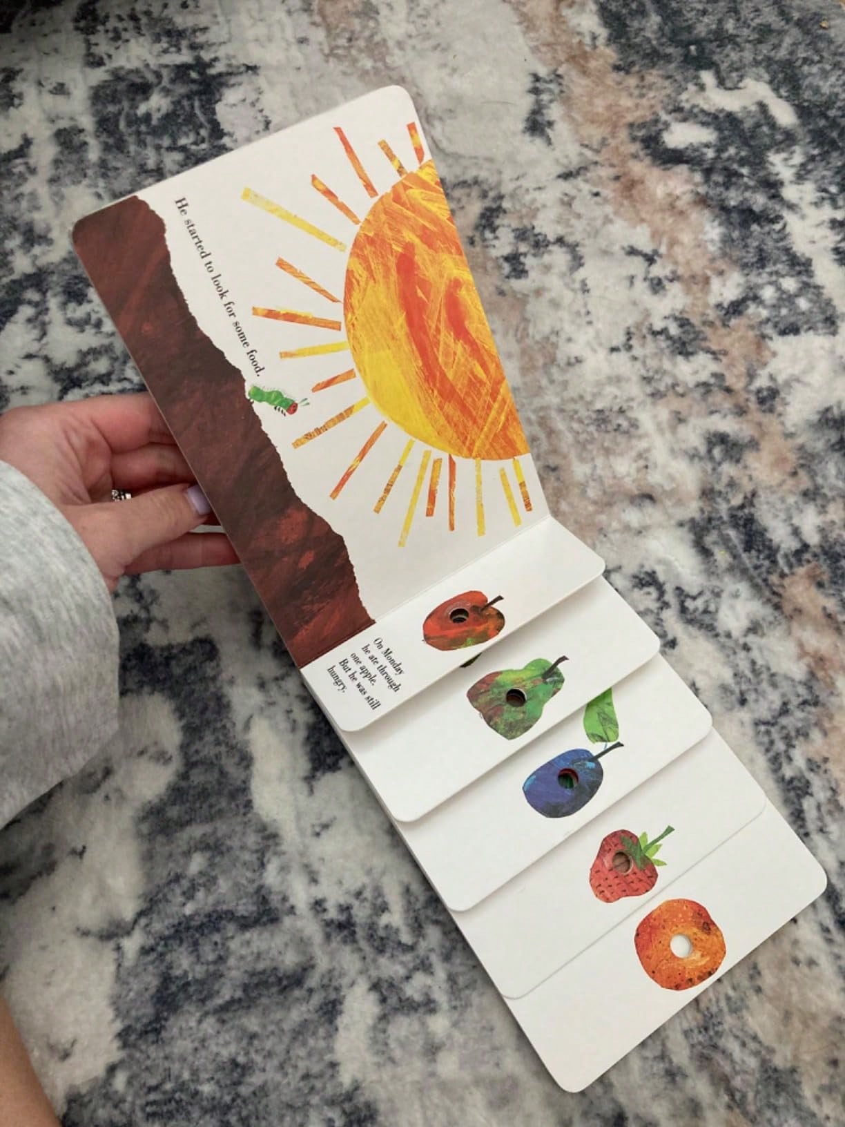 The Very Hungry Caterpillar Board Book, Classic Interactive Picture Book With Die-Cut Pages To Teach Counting, Days Of The Week & Life Cycle, Bright Colorful Illustrations For Toddlers & Preschool Kid