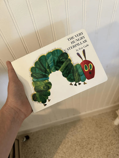 The Very Hungry Caterpillar Board Book, Classic Interactive Picture Book With Die-Cut Pages To Teach Counting, Days Of The Week & Life Cycle, Bright Colorful Illustrations For Toddlers & Preschool Kid