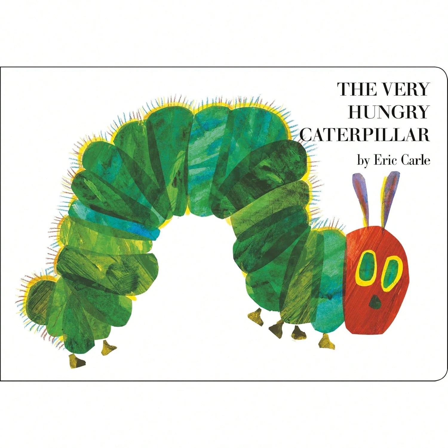 The Very Hungry Caterpillar Board Book, Classic Interactive Picture Book With Die-Cut Pages To Teach Counting, Days Of The Week & Life Cycle, Bright Colorful Illustrations For Toddlers & Preschool Kid