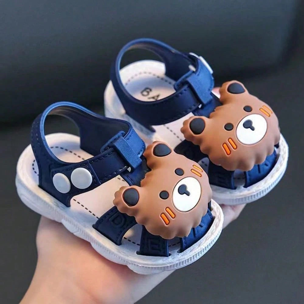 Toddler Closed Toe Sandals, Soft Bottom Indoor/Outdoor Shoes For Baby Boys & Girls, Summer