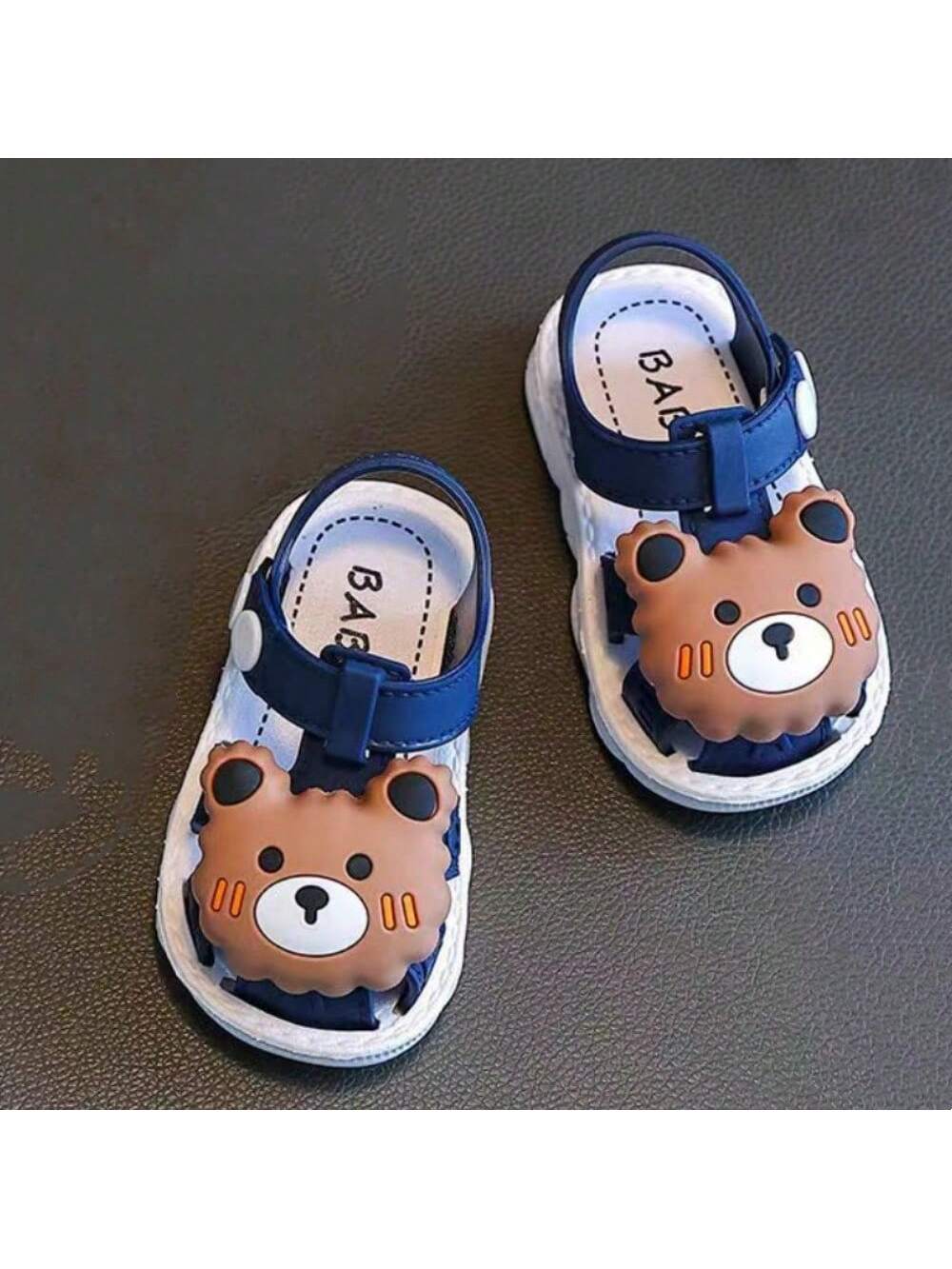 Toddler Closed Toe Sandals, Soft Bottom Indoor/Outdoor Shoes For Baby Boys & Girls, Summer