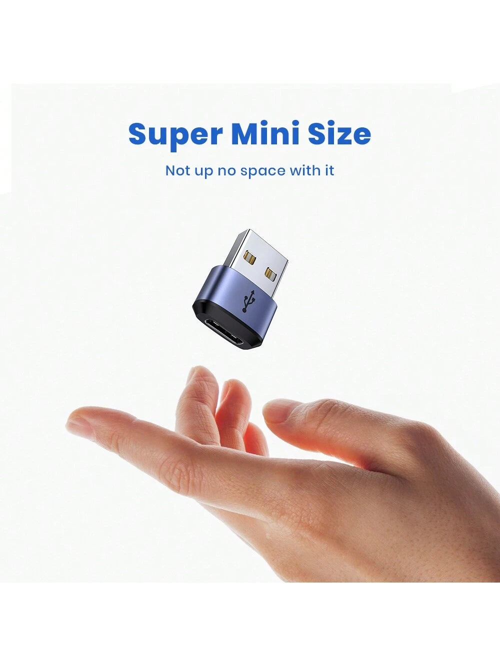 TOPK AT13 Type-C To USB Female To Male Charger PD Data Cable To Connector USB-C Port Mobile Phone Converter Nan Fast Charging