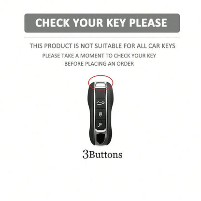 TPU Car Key Case Cover Shell Keychain Fob For Panamera Carrera Macan Cayman Cayenne 911 970 981 991 Accessories