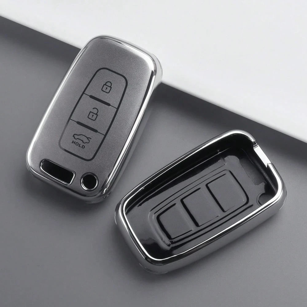 TPU Car Remote Key Case For Sonata, Genesis Coupe, And Ix35; For Kia Forte, Sportage, K2, And K5; Key Shell Holder And Fob Accessories