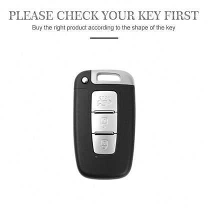 TPU Car Remote Key Case For Sonata, Genesis Coupe, And Ix35; For Kia Forte, Sportage, K2, And K5; Key Shell Holder And Fob Accessories