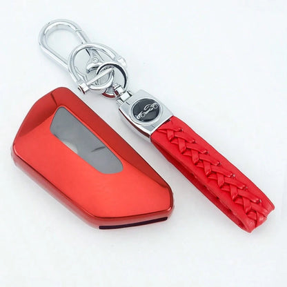 TPU Car Remote Key Fob Case Cover Shell For For VW For Golf 8 For MK8 For ID-4 For ID-6,For Octavia For A8 For Seat For Leon FR For MK4 Exquisite High-End Keybag Suitable For Both Men And Women