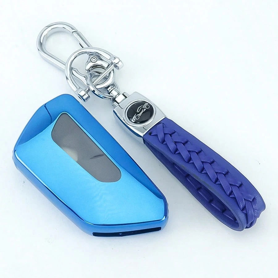 TPU Car Remote Key Fob Case Cover Shell For For VW For Golf 8 For MK8 For ID-4 For ID-6,For Octavia For A8 For Seat For Leon FR For MK4 Exquisite High-End Keybag Suitable For Both Men And Women