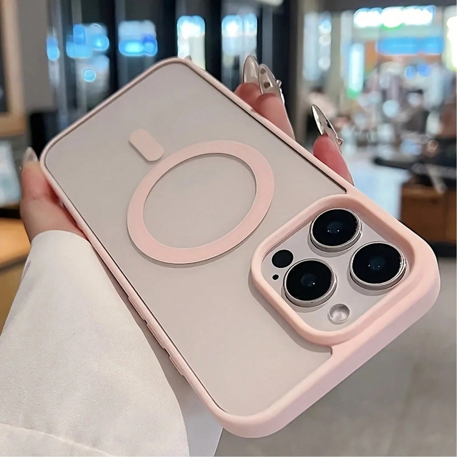 Transparent Magnetic Phone Case Compatible With IPhone 17 Pro Max, 16 Pro Max, 15, 14, 13, 12, 11 Pro, Plus, Max, Mini, 7, 8, SE, 16e, 7P, X, XR, XsMax And S26 Ultra, S25 Ultra, S24 Ultra, S25 FE, A56