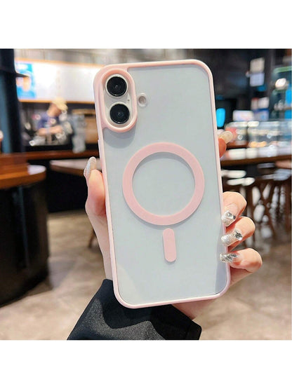 Transparent Magnetic Phone Case Compatible With IPhone 17 Pro Max, 16 Pro Max, 15, 14, 13, 12, 11 Pro, Plus, Max, Mini, 7, 8, SE, 16e, 7P, X, XR, XsMax And S26 Ultra, S25 Ultra, S24 Ultra, S25 FE, A56
