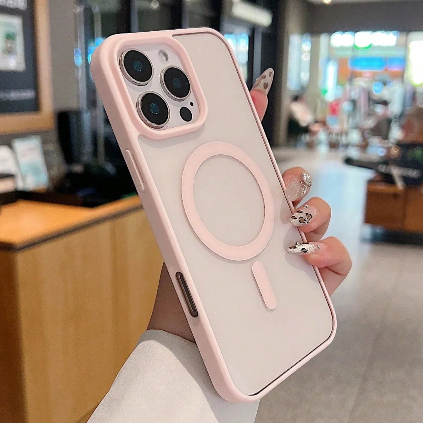 Transparent Magnetic Phone Case Compatible With IPhone 17 Pro Max, 16 Pro Max, 15, 14, 13, 12, 11 Pro, Plus, Max, Mini, 7, 8, SE, 16e, 7P, X, XR, XsMax And S26 Ultra, S25 Ultra, S24 Ultra, S25 FE, A56