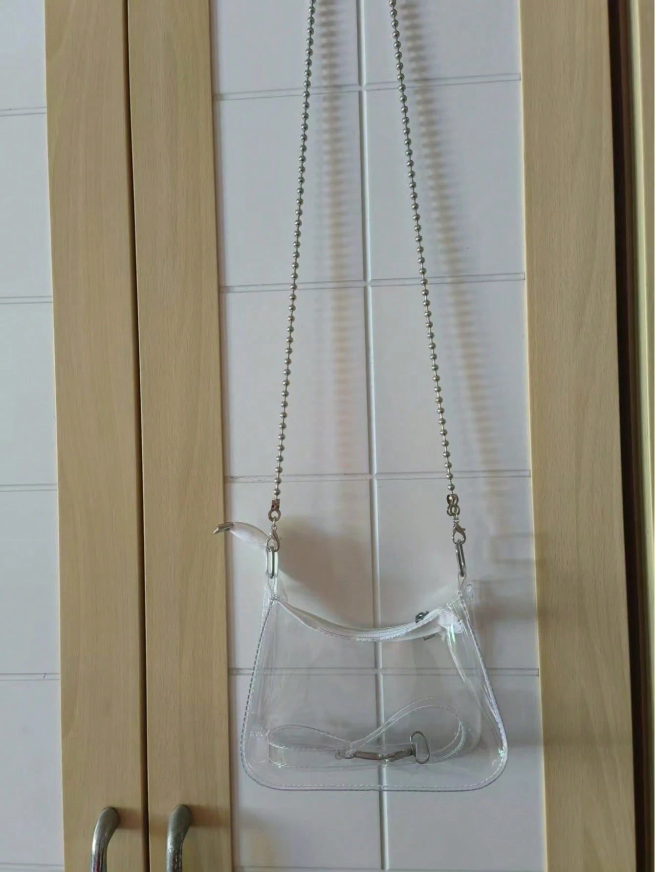 Transparent Shoulder Bag, Music Concert Approved Clear Bag, Unisex Sports Event PVC Tote, Beach Bags, Summer Outfits