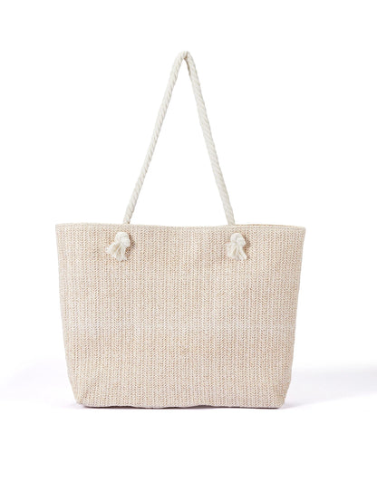 Trivaya Lightweight, Casual Minimalist Straw Bag With Coin Purse For Teen Girls Women College Students Perfect For College, Outdoors, Travel, Outings, Vacation, Fashionable Vacation Bag For Summer, Su
