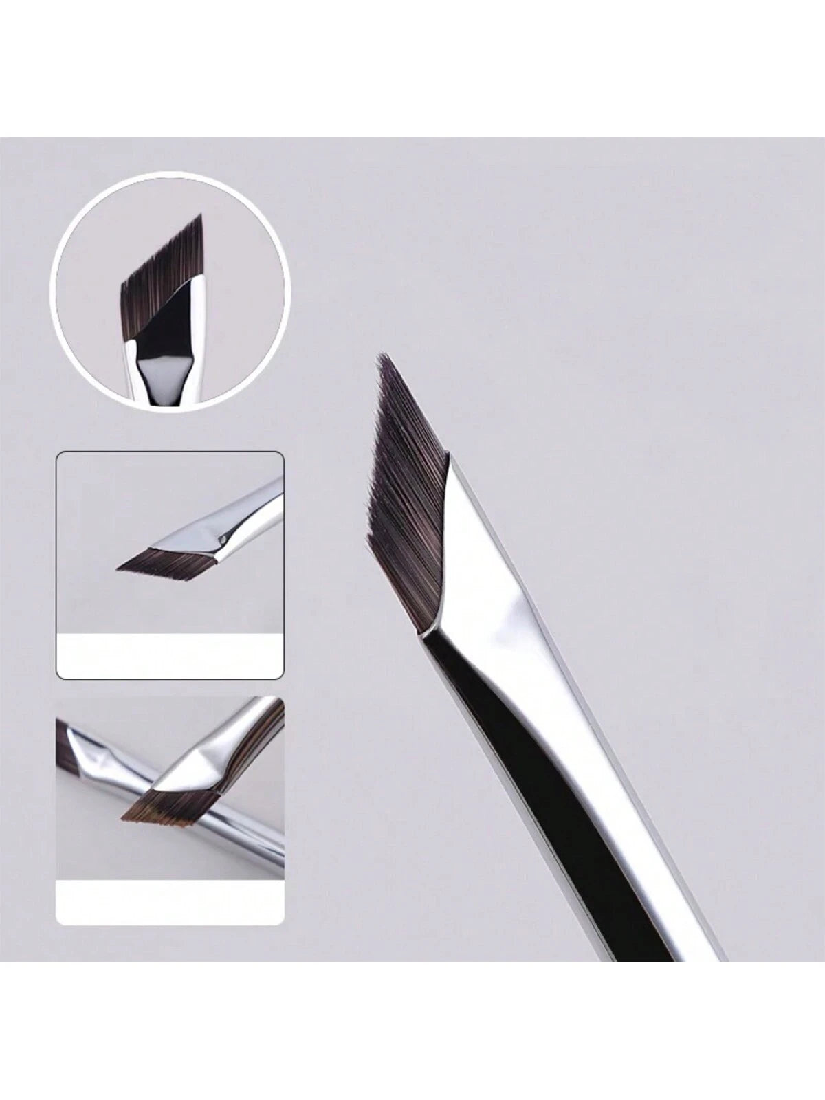 Ultra-Thin Angled Liner Brush, Angled Brow Brush, Eyeshadow Brush For Under-Eye And Eyelid, Affordable Makeup Tools That Are Versatile And Extremely Effective, Eyebrow Brush, Eyeshadow Brush, Brush,Gi